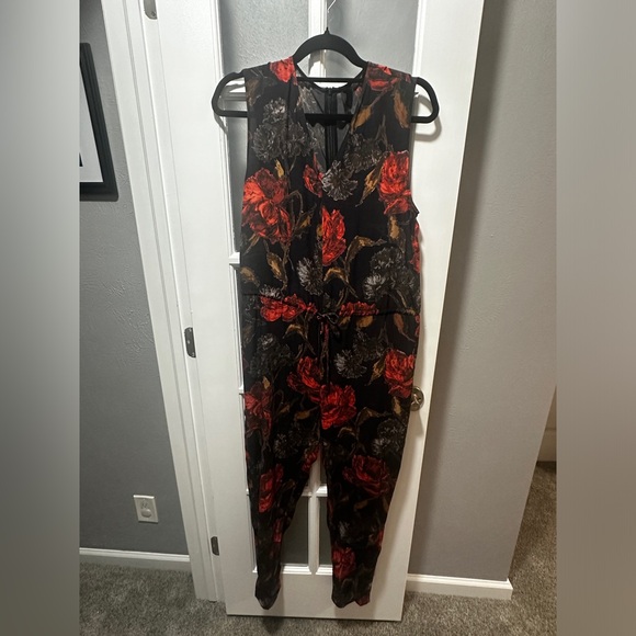Topshop Boutique Floral Jumpsuit - Picture 2 of 9